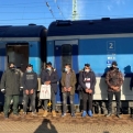 Váci rendőrök szlovák kollegákkal újabb öt migránst állítottak elő a nemzetközi szerelvény ellenőrzése során