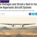 A Pentagon hiperszonikus repülőgép-rendszereket fejleszt