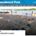 Újabb fejlesztések a dunakeszi strandon