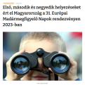 Magyarország minden évben jól szerepel az országok közötti játékos versenyben